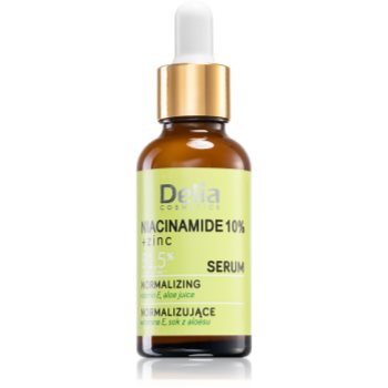 Delia Cosmetics Niacinamide 10% + zinc ser revigorant pentru fata, gat si piept - imagine 2